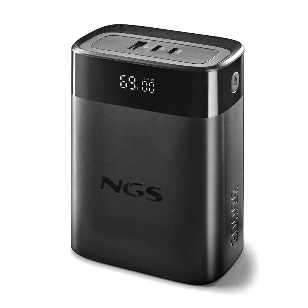 NGS BATERIA EXTERNA PORTATIL CARGA RAPIDA 140W 1