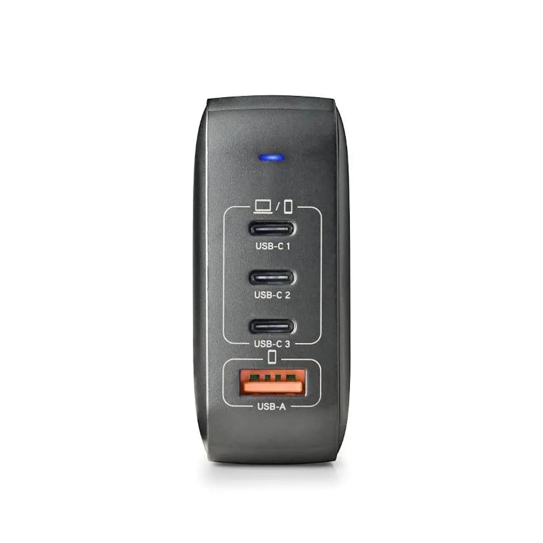 NGS CARGADOR ULTRARAPIDO165W 4 PUERTOS 3USB-C 1 US 2