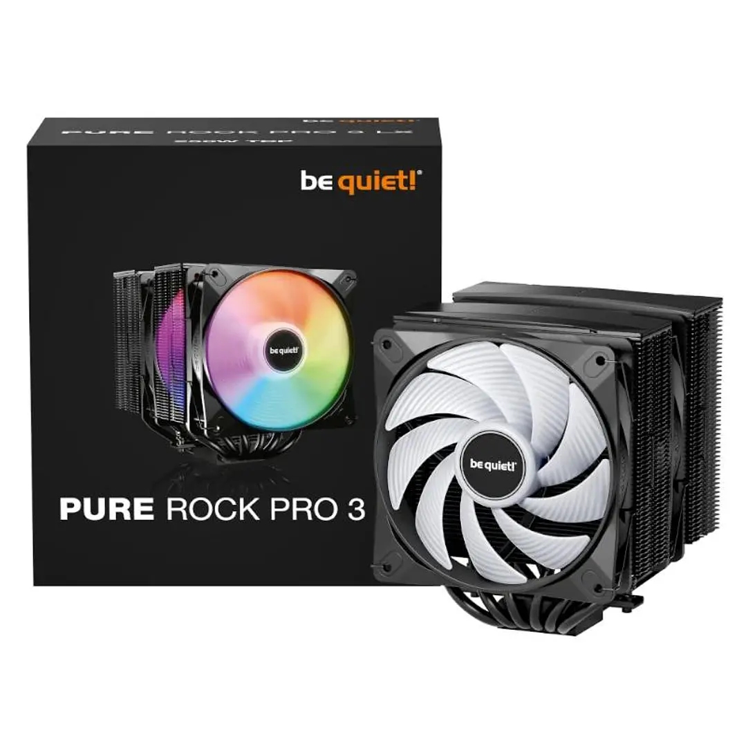 be quiet! Ventilador PURE ROCK PRO 3 LX Black 2