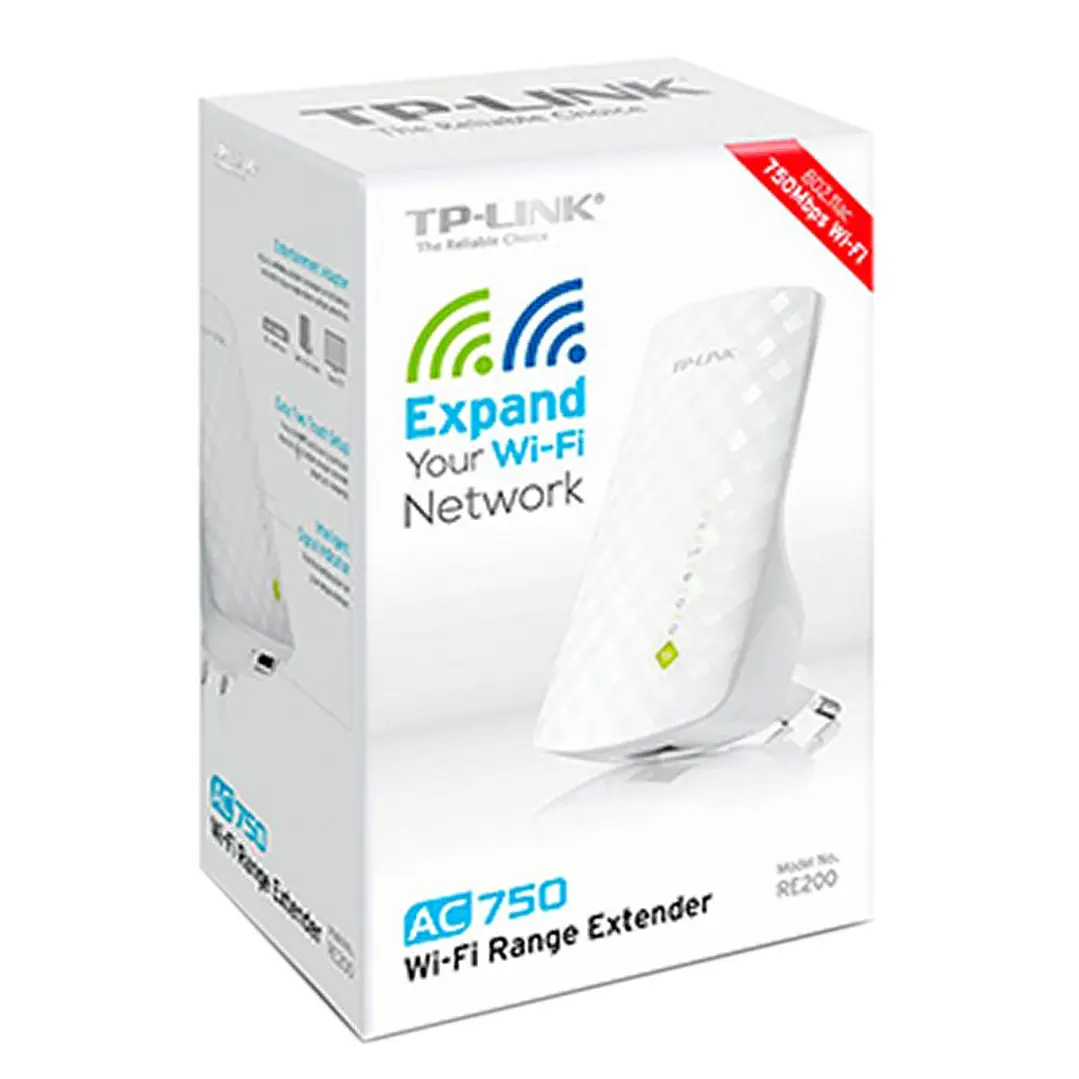 TP-LINK RE200 Repetidor WiFi AC750 4