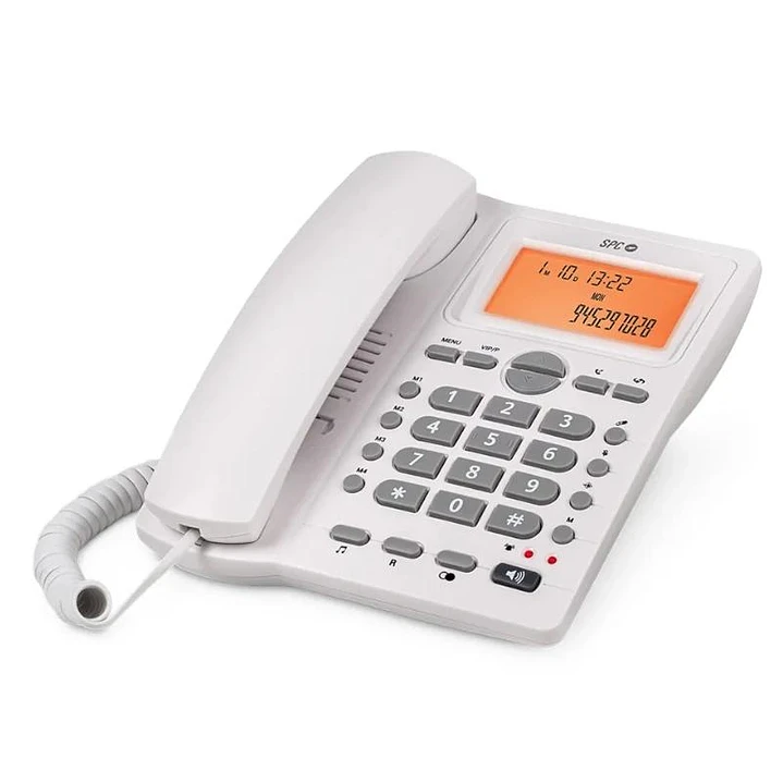 SPC 3612B Telefono OFFICE ID 2 LCD Blanco 1