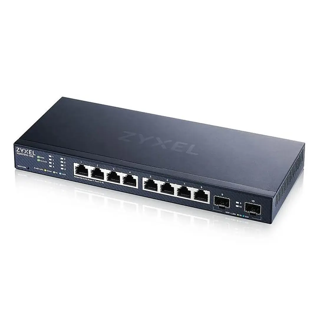 Zyxel XMG1915-10E Smart Switch 8x2.5GbE 2xSFP+ 1