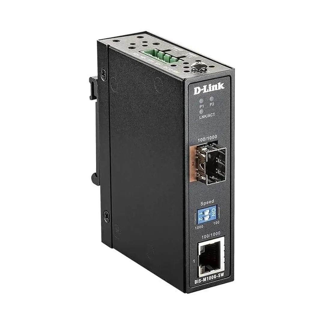 D-Link DIS-M100G-SW Conversor Medios Indust a SFP 1