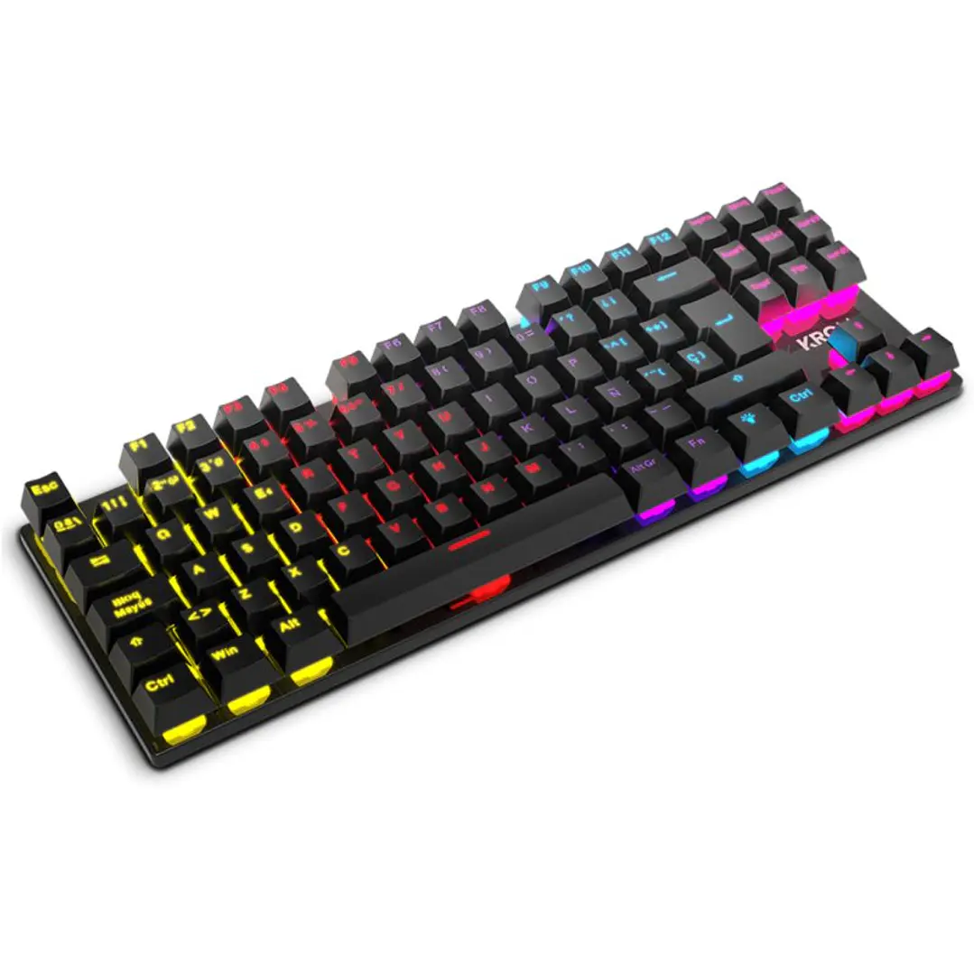 KROM Teclado Gaming NXKROMKASICTKL  TKL RAINBOW 4