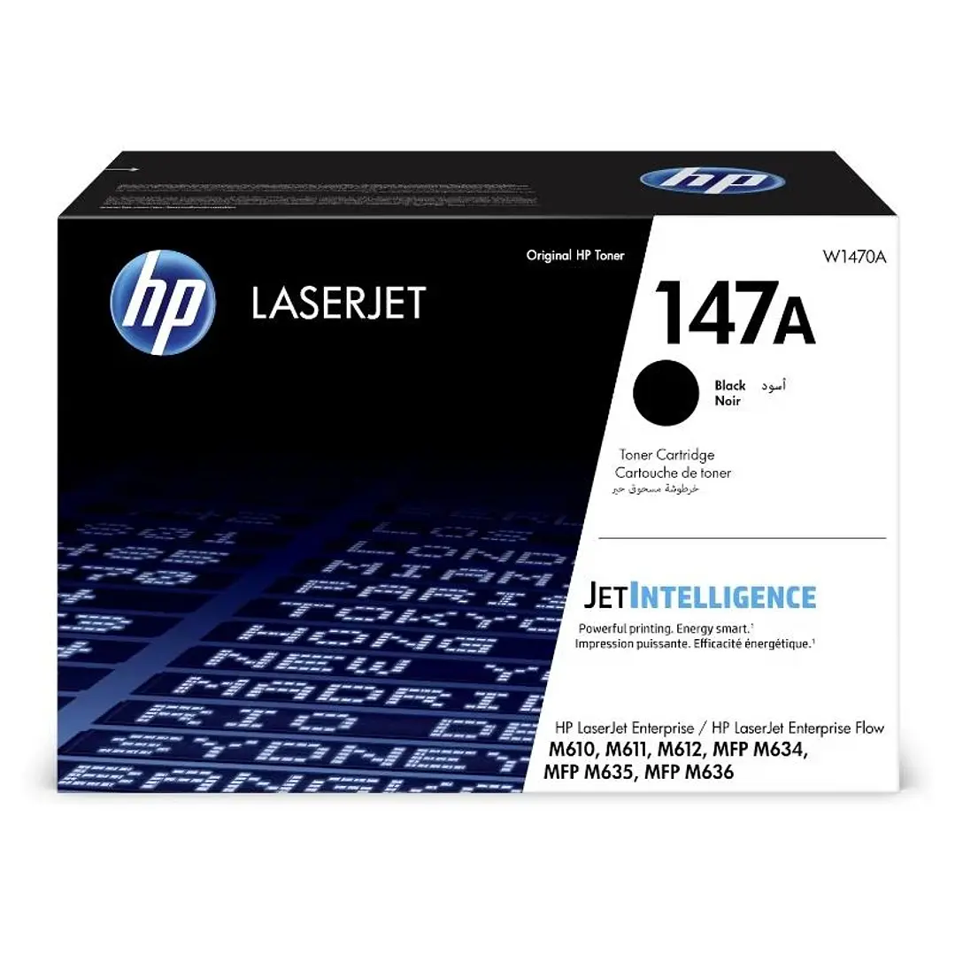 HP Tóner 147A Negro 1