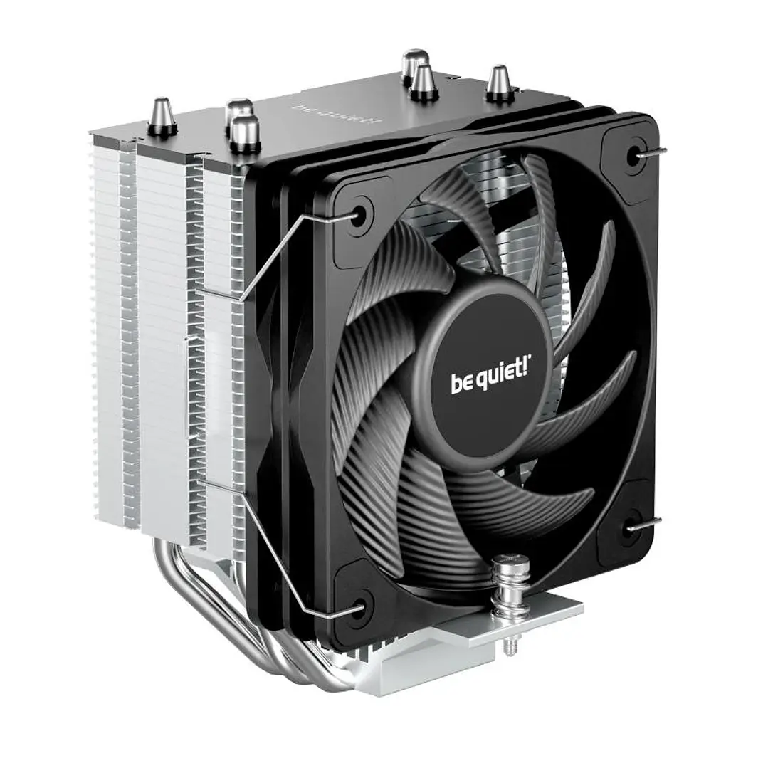 be quiet! Ventilador Pure Rock Slim 3 10 cm Plata 2