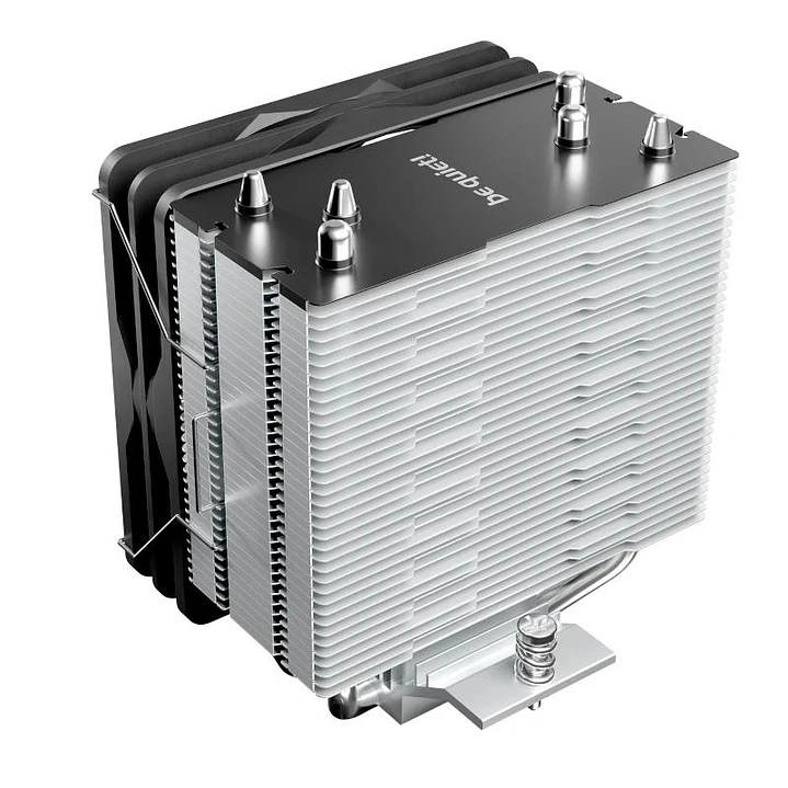 be quiet! Ventilador Pure Rock Slim 3 10 cm Plata 3