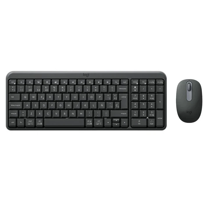 Logitech Teclado+raton MK250 bluet Negro 1
