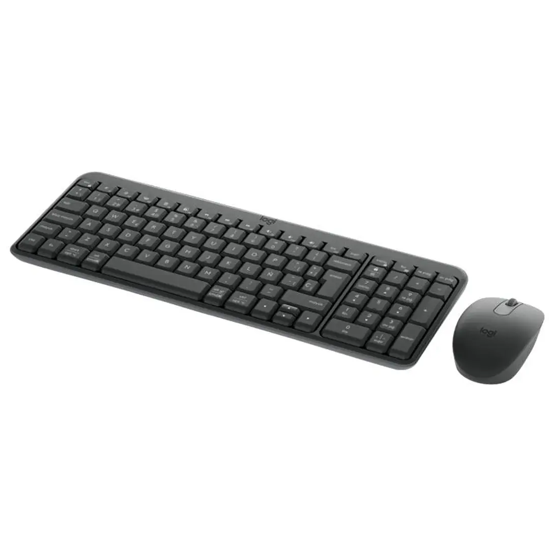 Logitech Teclado+raton MK250 bluet Negro 4
