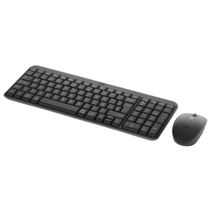 Logitech Teclado+raton MK250 bluet Negro 4