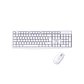 APPROX Teclado+raton inalamb X420W 1000DPI Blanco - Miniatura 1