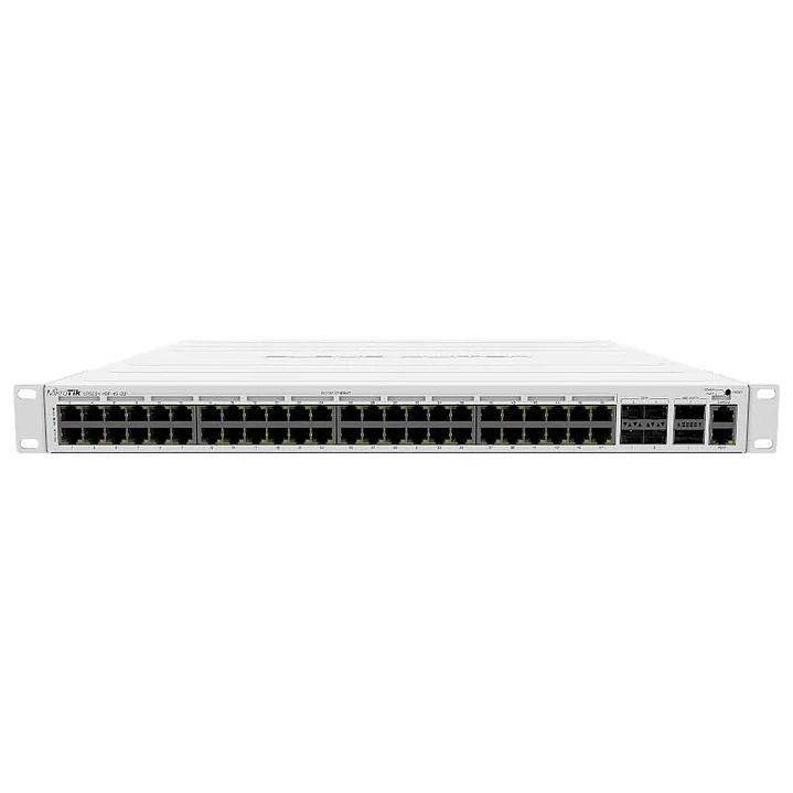 MikroTik CRS354-48P-4S+2Q+RM Switch 48xGbE 4xSFP+ 3