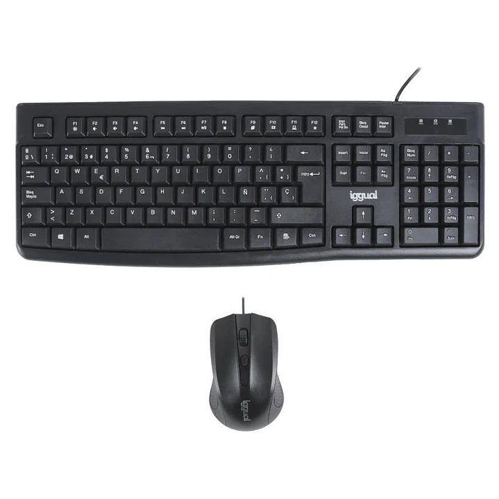 iggual Kit teclado y ratón CMK-BUSINESS2 negro 1