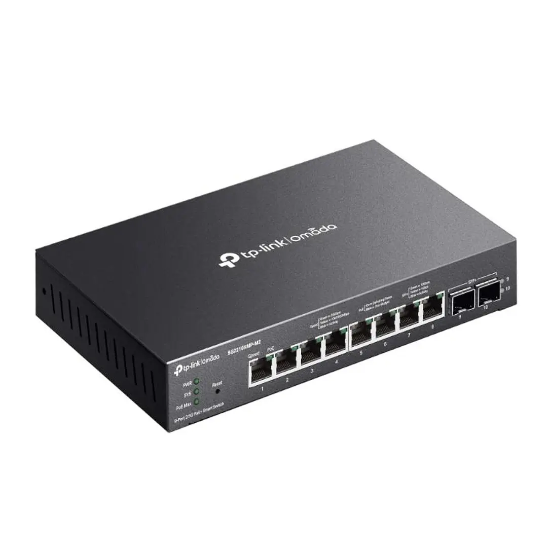 TP-Link SG2210XMP-M2 Switch 8x2,5Gb PoE+ 2xSFP+ 2