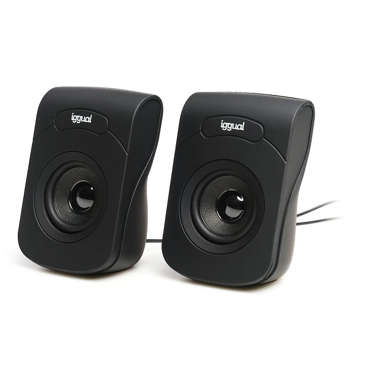 iggual Altavoces 2.0 6W mini-jack + USB 1