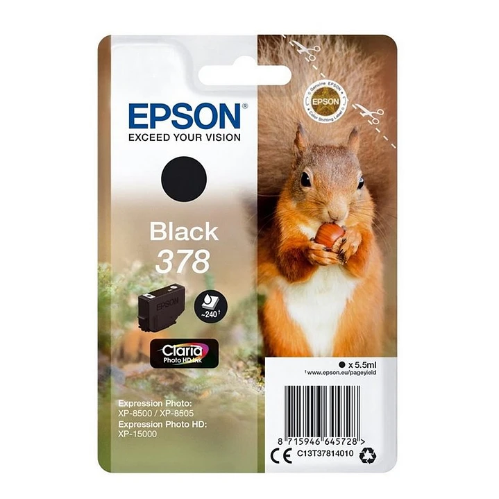 Epson Cartucho 378 Negro 1