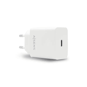 Aisens Cargador USB-C PD3.0 1xUSB-C 20W Blanco