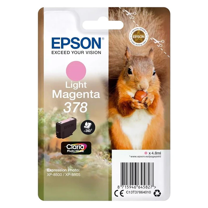 Epson Cartucho 378 Magenta Claro 1