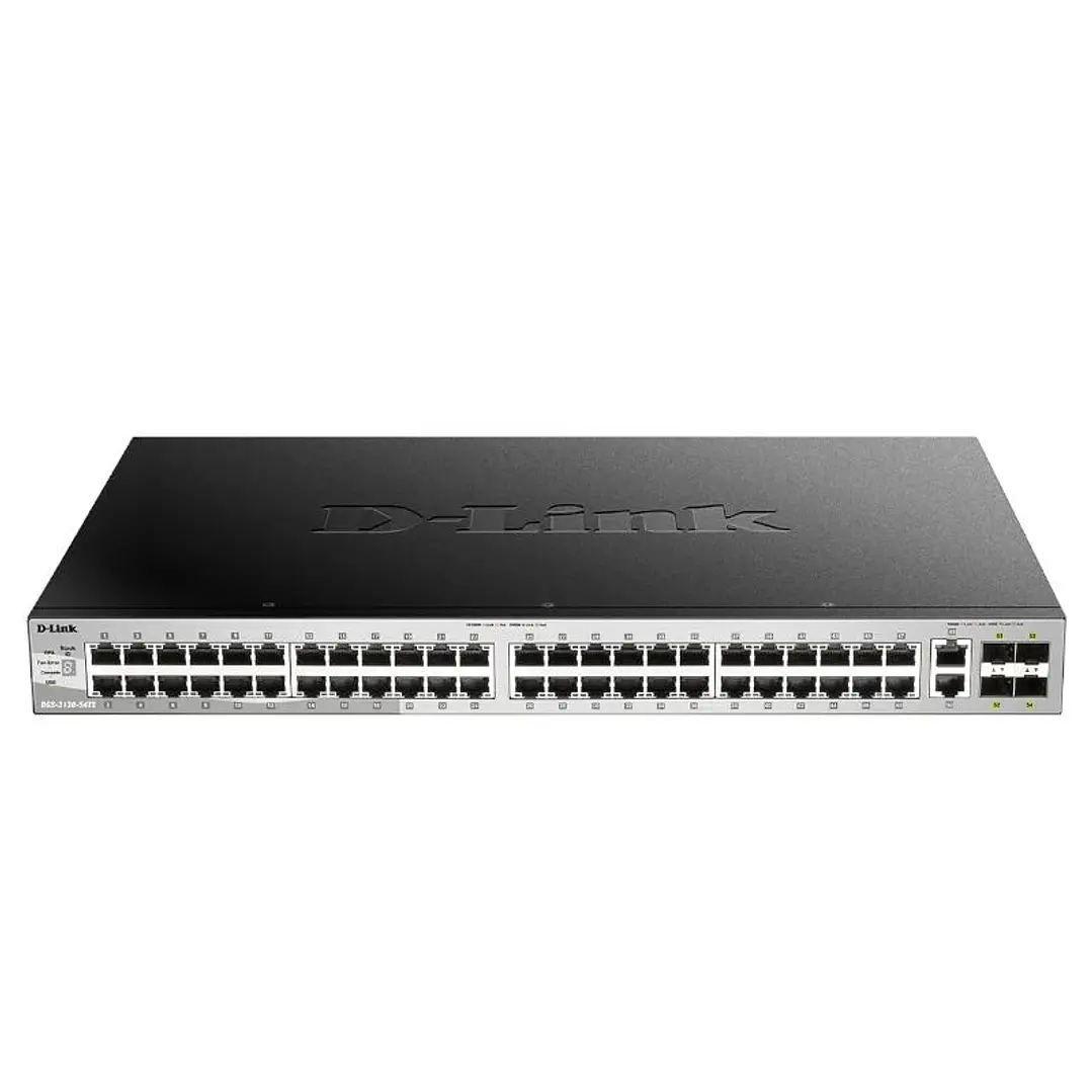 D-Link DGS-3130-54TS/E Switch L3 48xGB 4x10 SFP+ 1