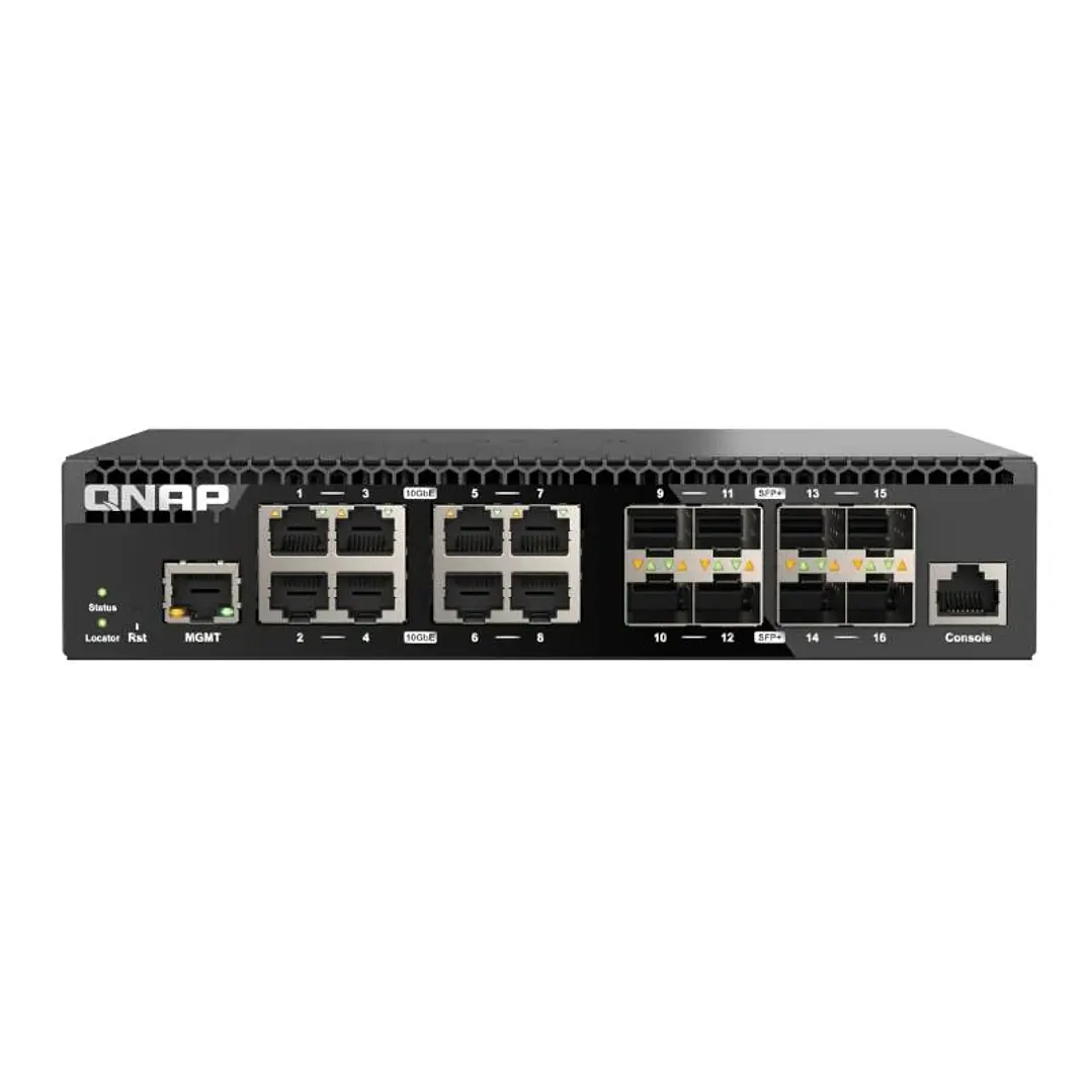 QNAP QSW-M3216R-8S8T Switch 8x10GbE SFP+ 8x10GbE 1