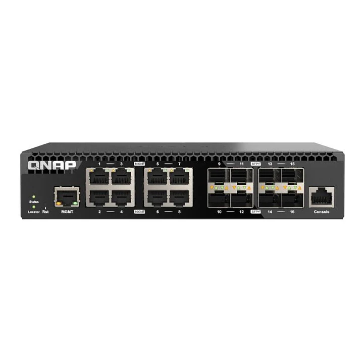 QNAP QSW-M3216R-8S8T Switch 8x10GbE SFP+ 8x10GbE 1