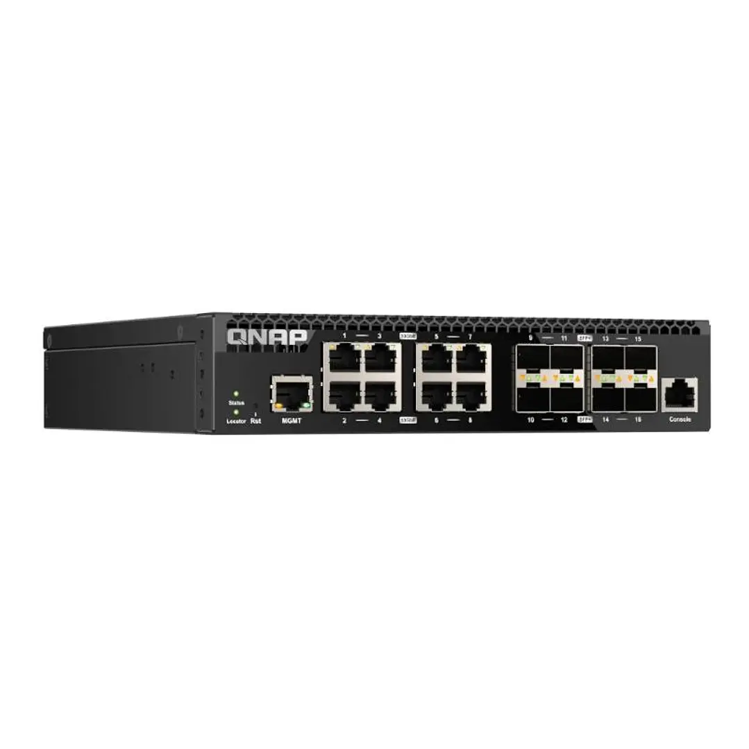 QNAP QSW-M3216R-8S8T Switch 8x10GbE SFP+ 8x10GbE 2