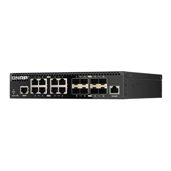 QNAP QSW-M3216R-8S8T Switch 8x10GbE SFP+ 8x10GbE 3