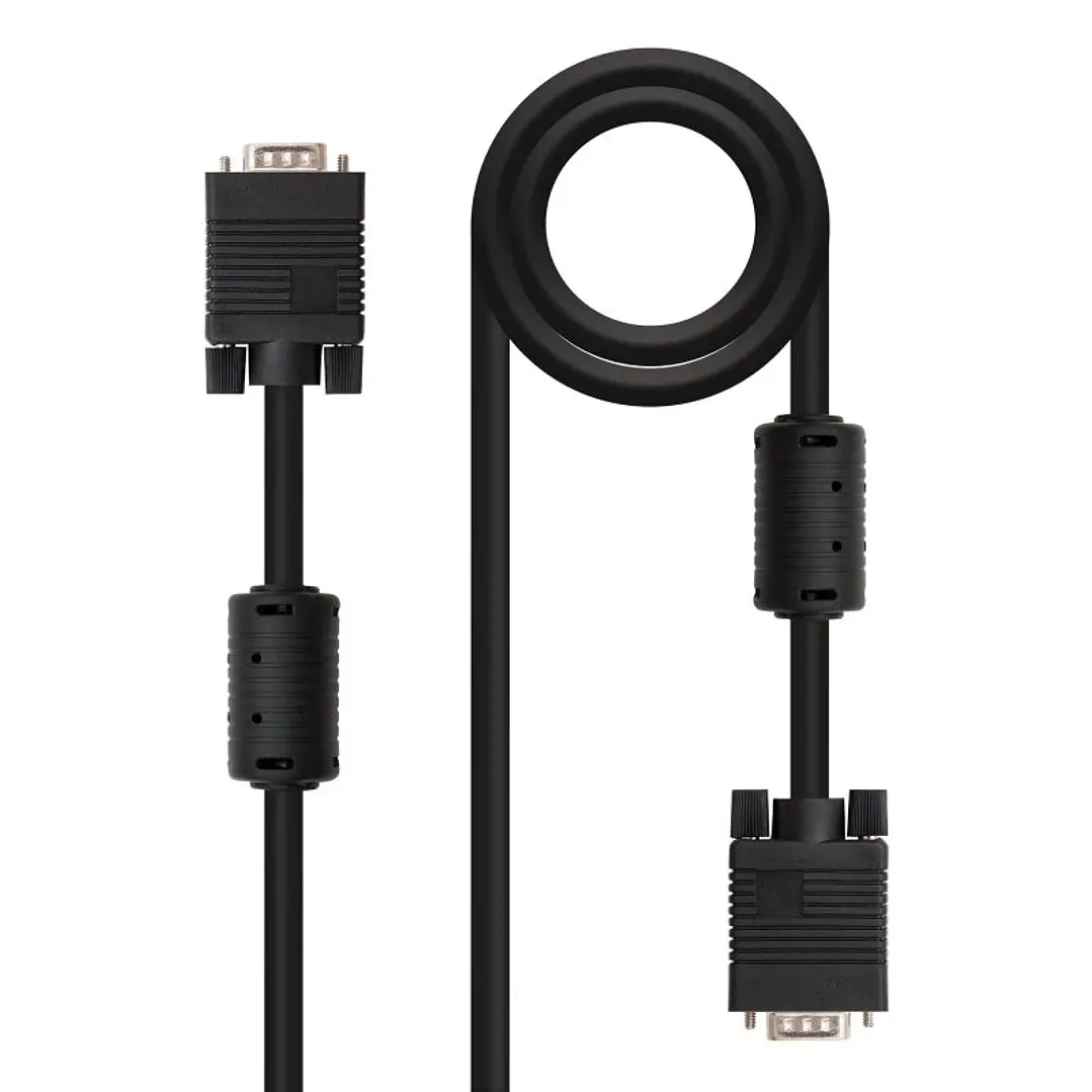 Nanocable Cable Conmutador Vga 3 M Negro 1