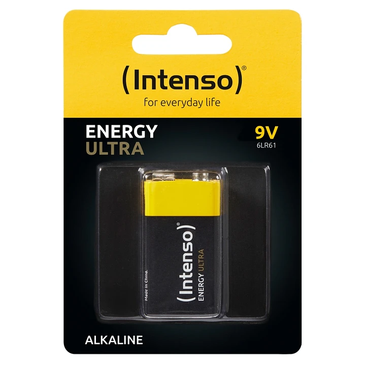 Intenso Energy Ultra 9V Alcalina 6LR61 E-Block 1