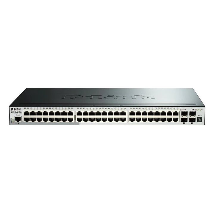 D-Link DGS-1510-52X/E Switch L2 48xGb 4x10Gb SFP+ 1