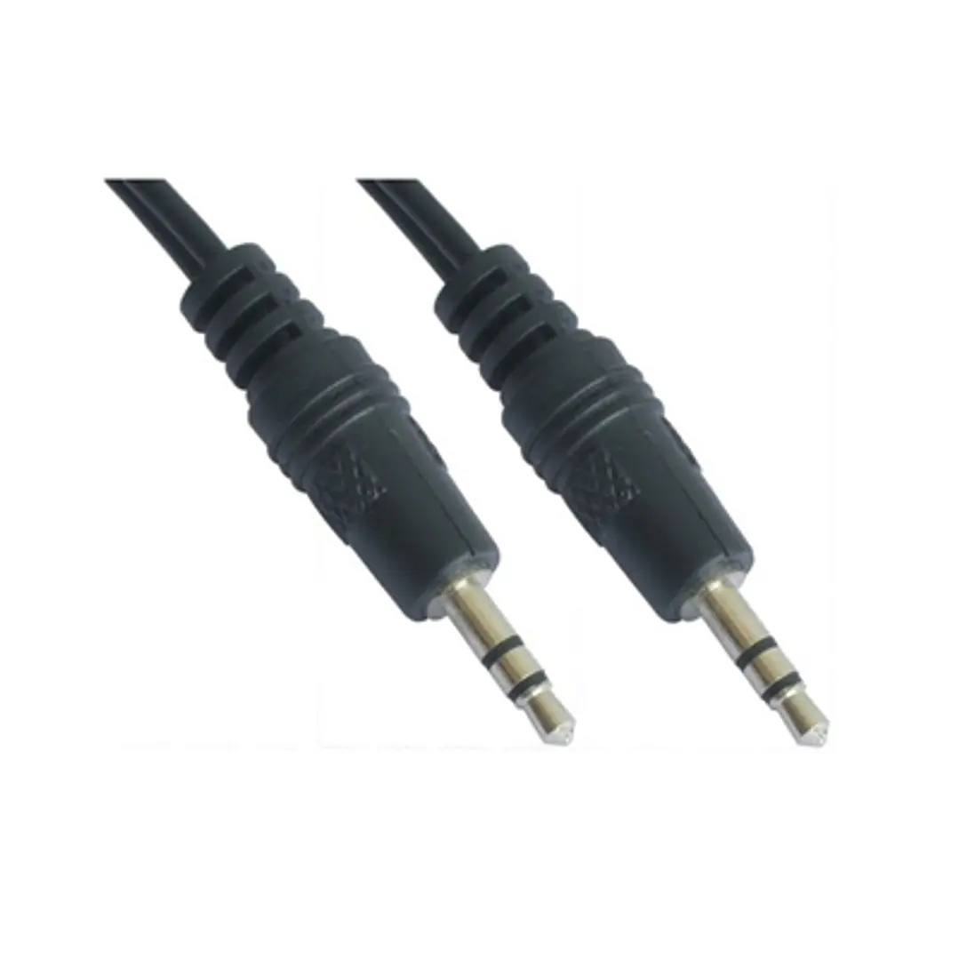 Nanocable Cable Audio, Jack 3.5/M-M, negro, 5 M 1