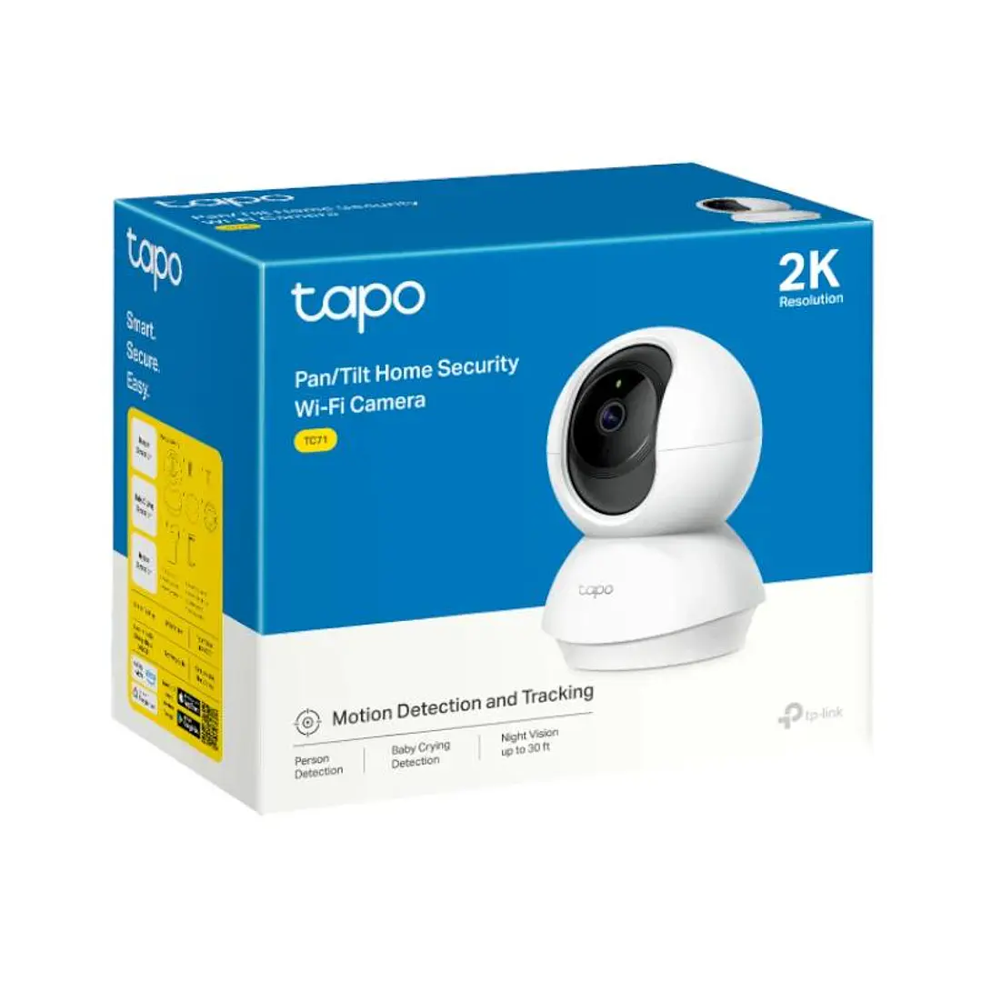 TP-Link TC71 Home Camera WiFi 2K 3MP 360º mSD 2