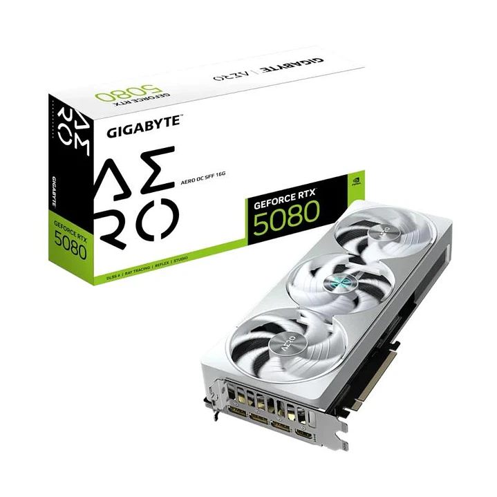 Gigabyte VGA NVIDIA RTX 5080 AERO OC 16GB DDR7 4