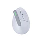 Nilox Ratón Wir Vertical Rec. Silen 1600DPI Blanco - Thumbnail 1