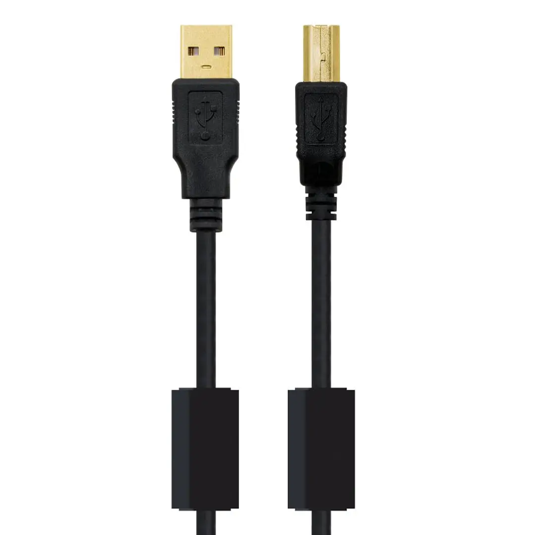 Nanocable Cable USB 2.0 Impresora  Ferrita 5 M 2