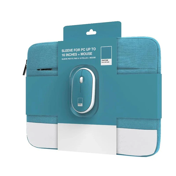 Celly Kit Sleeve Pantone + raton 15,6