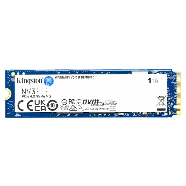 Kingston NV3 SSD 1TB PCIe NVMe Gen 4.0 1