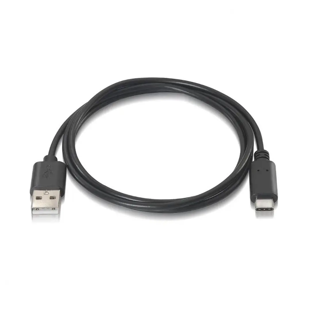 Aisens Cable USB 2.0 3A USB-C/M-A/M negro 1.0m 1