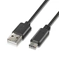 Aisens Cable USB 2.0 3A USB-C/M-A/M negro 1.0m - thumbnail 2