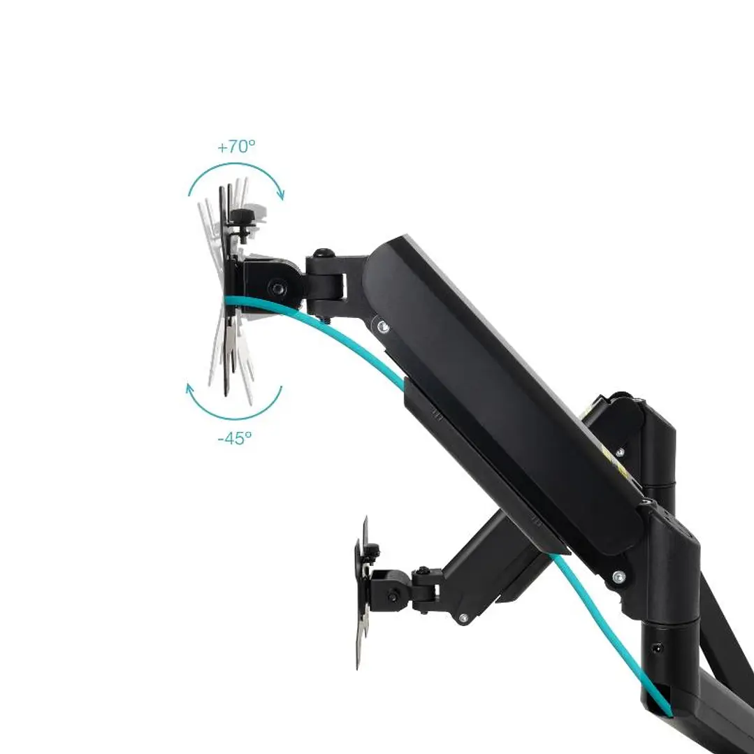 Tooq Soporte Pared LP1434TNR-B 2 brazo 13-34 Negro 3