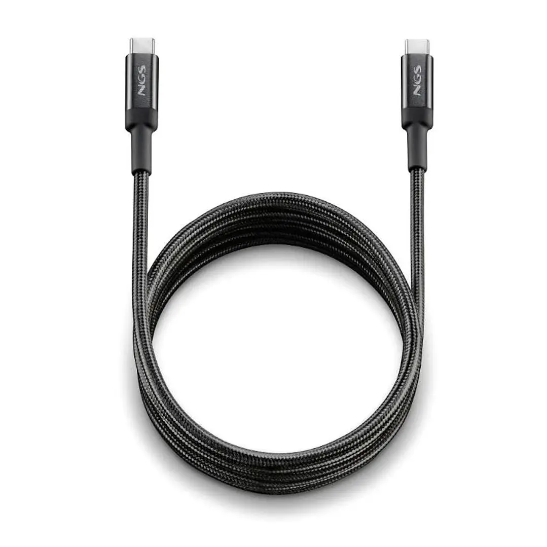 NGS Cable carga rapida USB C A USB C 100w 3M 1