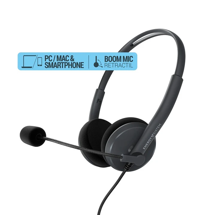 Energy Sistem Auricular Anthracite PC/Mac/Móvil 1