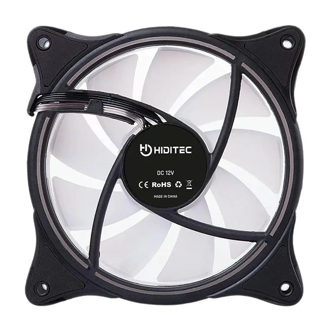 Hiditec Ventilador Gaming ARGB-N-18 BLACK 120 MM 2