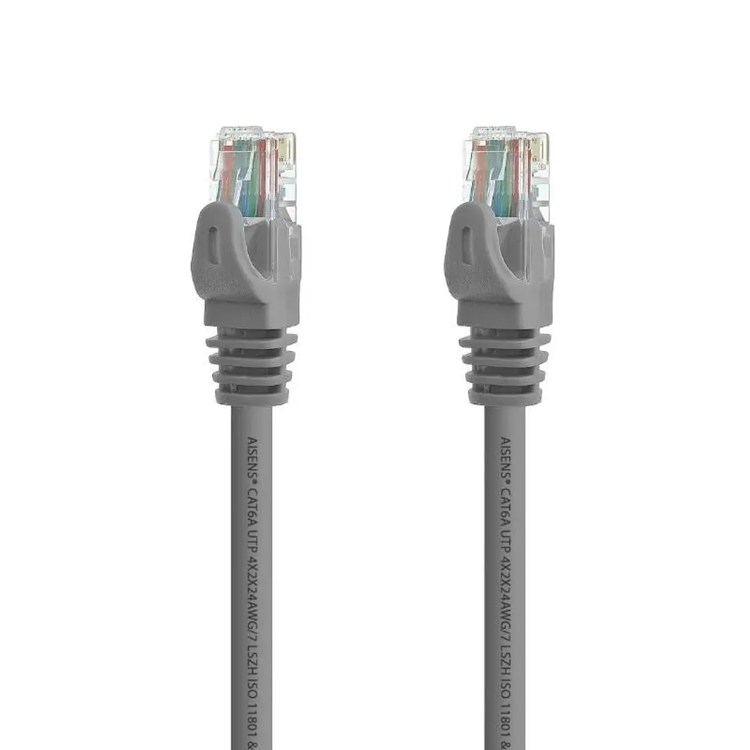 Aisens Latiguillo Rj45 Cat.6A Utp Gris 2.0M 2
