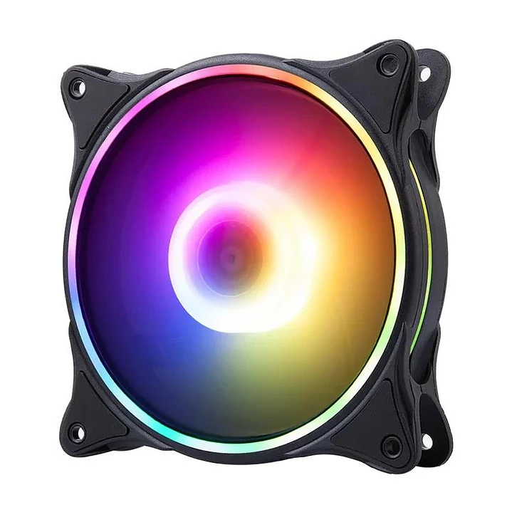 Hiditec Ventilador Gaming ARGB-N-18 BLACK 120 MM 4