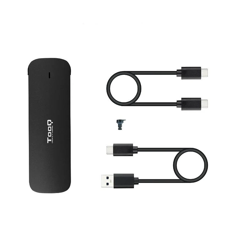 Tooq Caja Externa M.2 NVMe USB3.1 GEN2 Negra 3