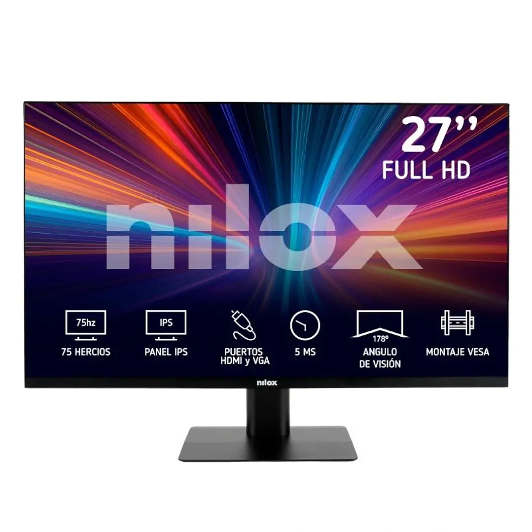 NILOX NXM27FHD11 Monitor 27 IPS 5ms VGA HDMI 1