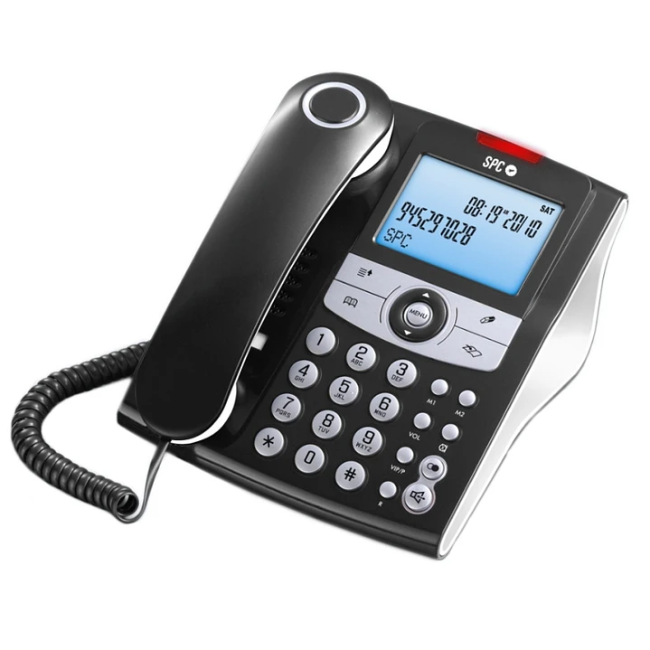 SPC 3804N Telefono ELEGANCE ID 70M ML ID LCD Negro 1
