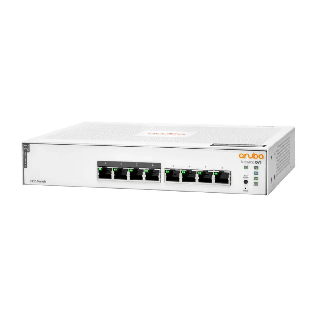 HPE NW IOn 1830 8xGbE 4 PoE 65W Switch 3