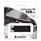 Kingston DataTraveler DT70 128GB USB C 3.2  Negro - Thumbnail 2